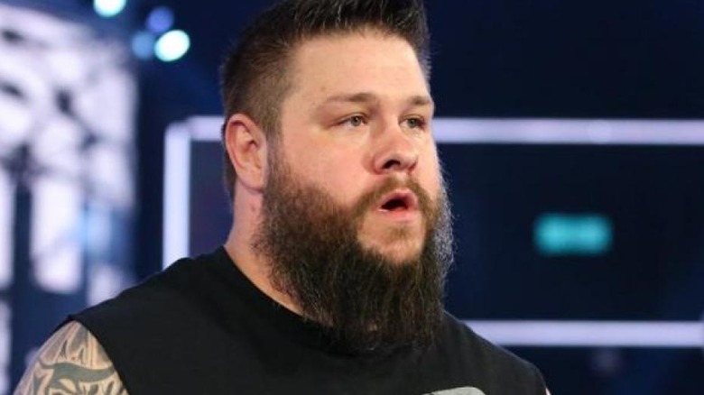 Kevin Owens entering an arena