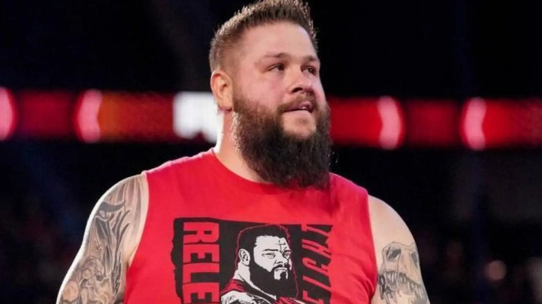 Kevin Owens smirk