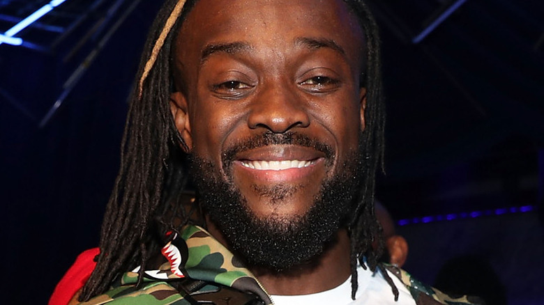 Kofi Kingston smiling