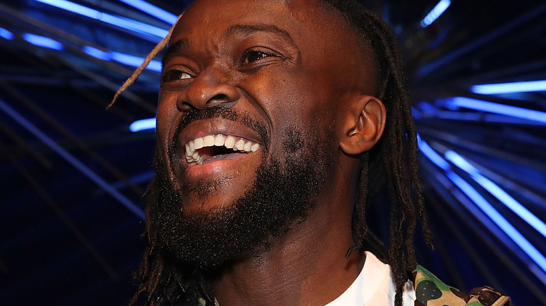 Kofi Kingston smiling