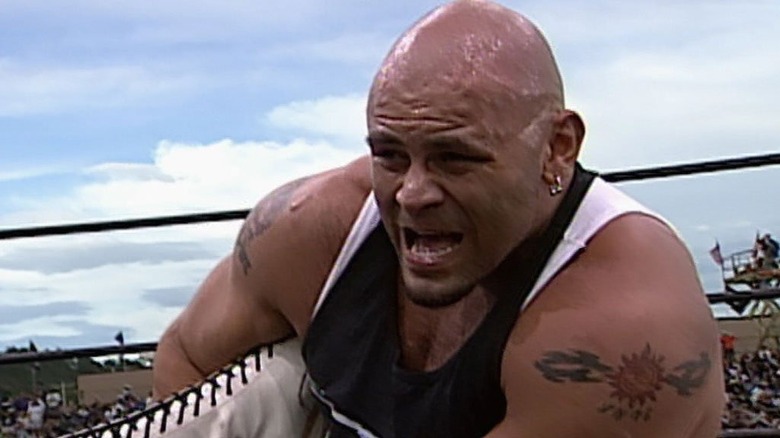 Konnan wrestling in WCW