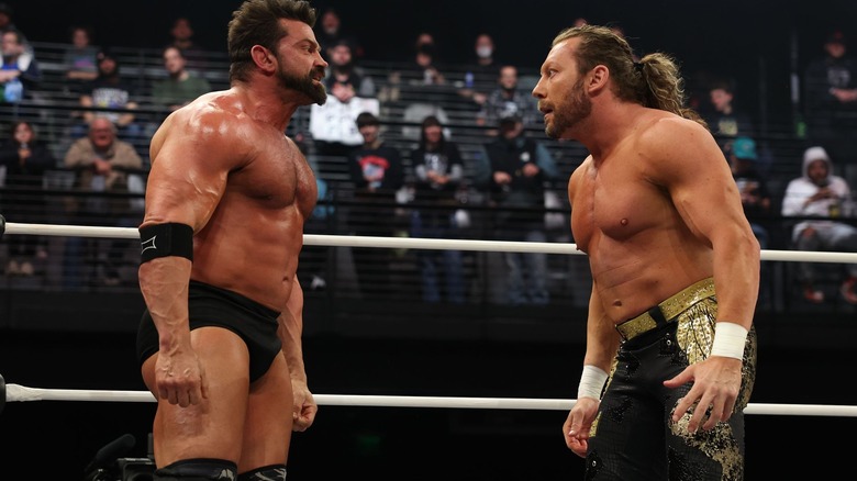 Brian Cage and Kenny Omega on AEW Dynamite