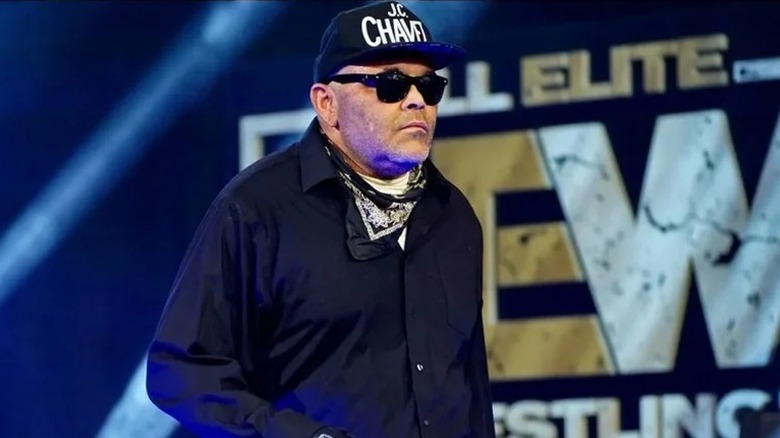 Konnan makes an apperance at AEW to confront a challenger