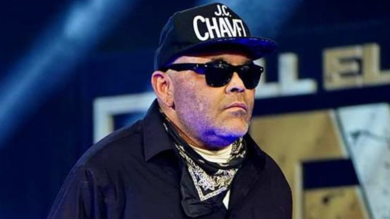 Konnan at an AEW event in 2021