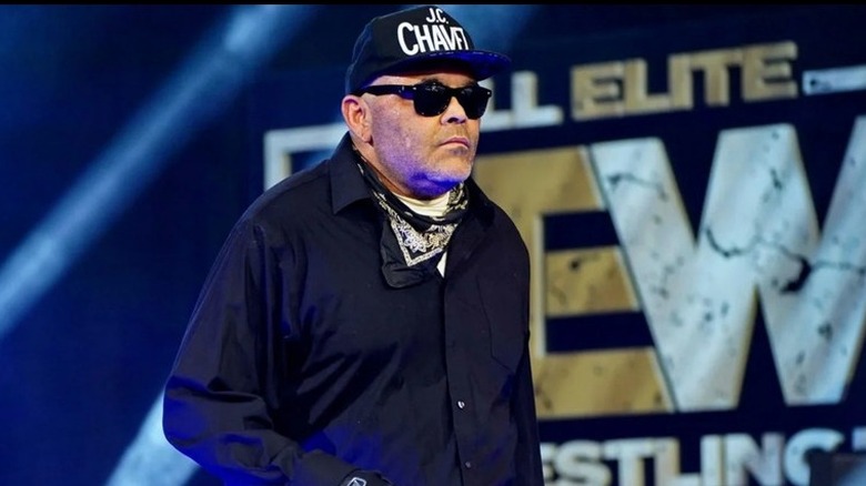 Konnan makes an apperance at AEW to confront a challenger