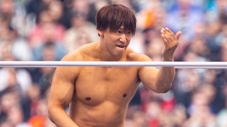 Kota Ibushi at Wembley Stadium