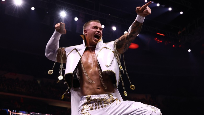 Kyle Fletcher at AEW Full Gear