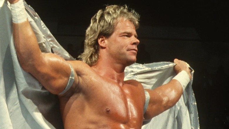 Lex Luger disrobing