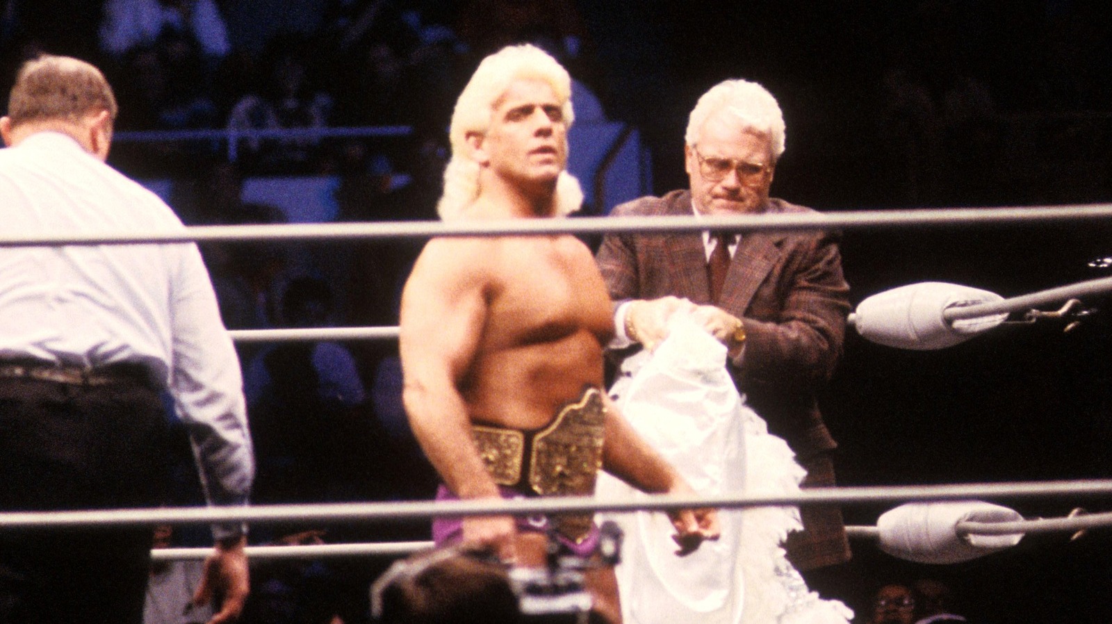 Lex Luger Discusses Winning World Title In WCW Following Ric Flair's ...