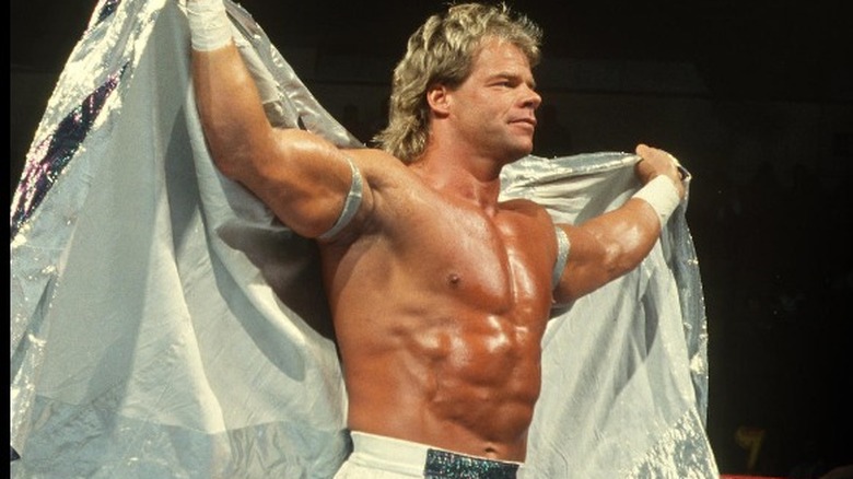 Lex Luger posing