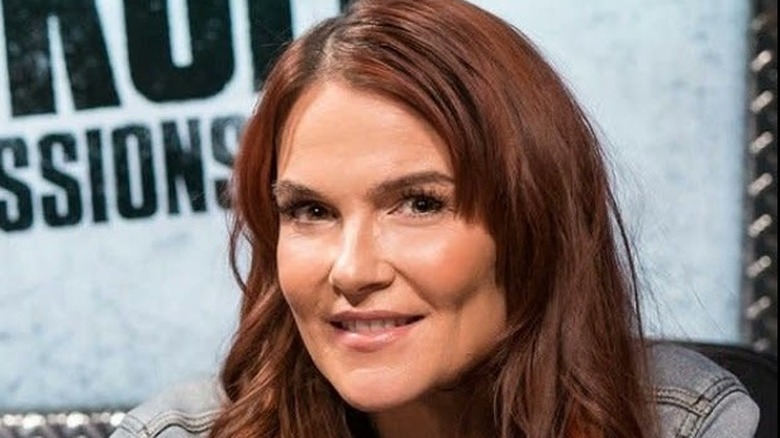 Lita at Steve Austin's "Broken Skull Sessions"