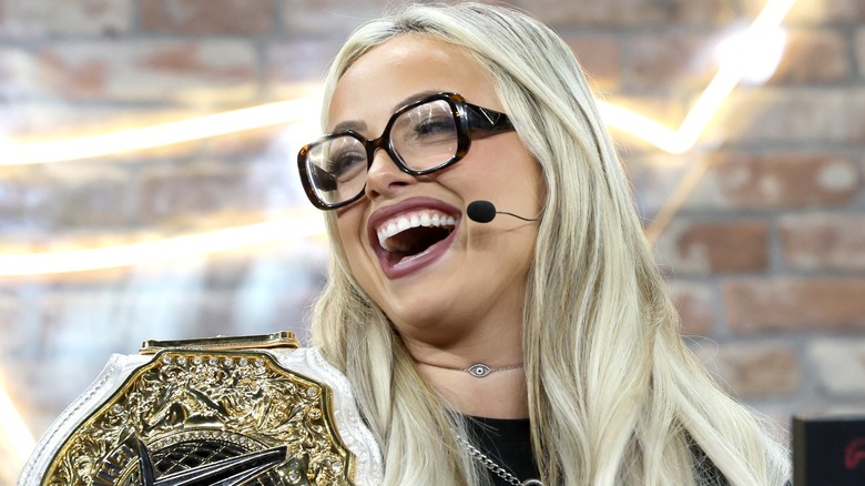 Liv Morgan laughing