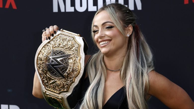 Liv Morgan with Women's World Title