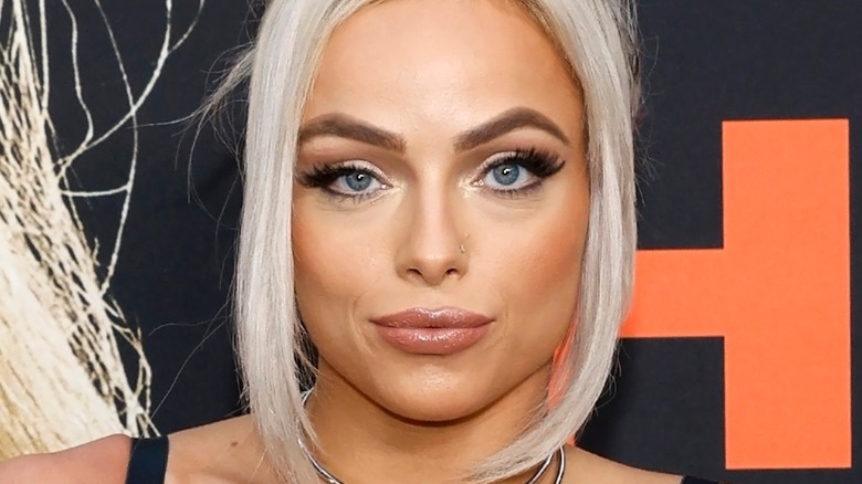 Liv Morgan posing on the red carpet