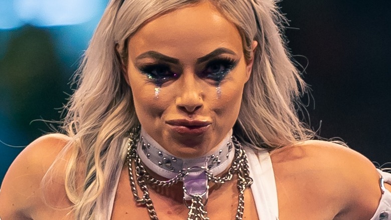 Liv Morgan enters the WWE ring