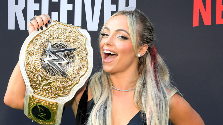 Liv Morgan with Women's World Title