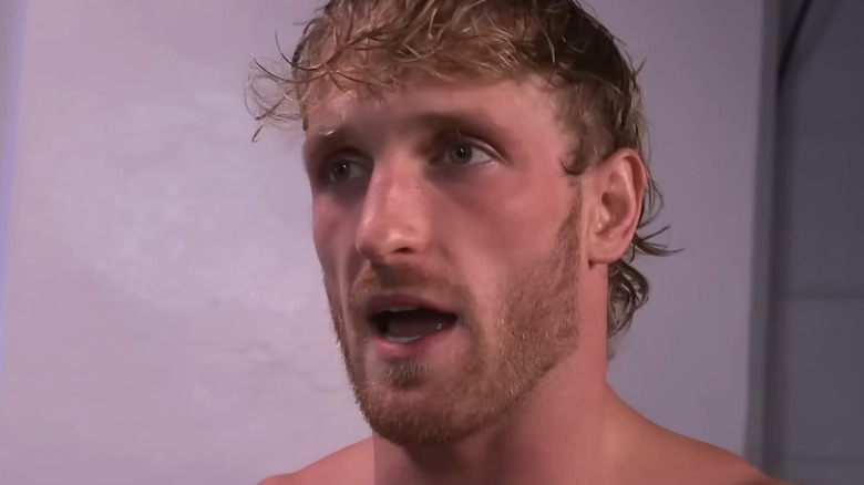 Logan Paul speaks following SummerSlam match