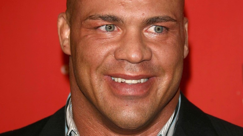 Kurt Angle smiling