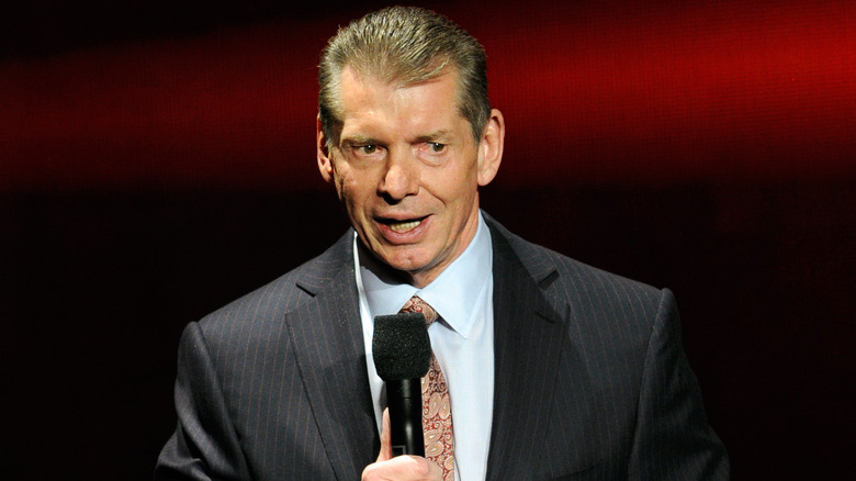 Vince McMahon speaking