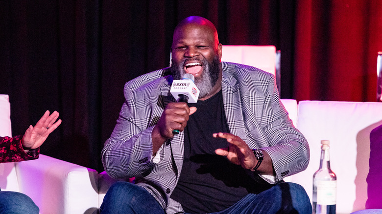 Mark Henry having a laugh