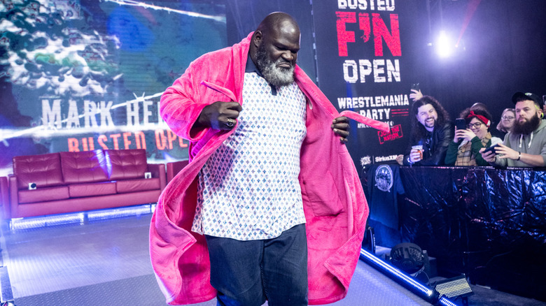 Mark Henry makes an entrance