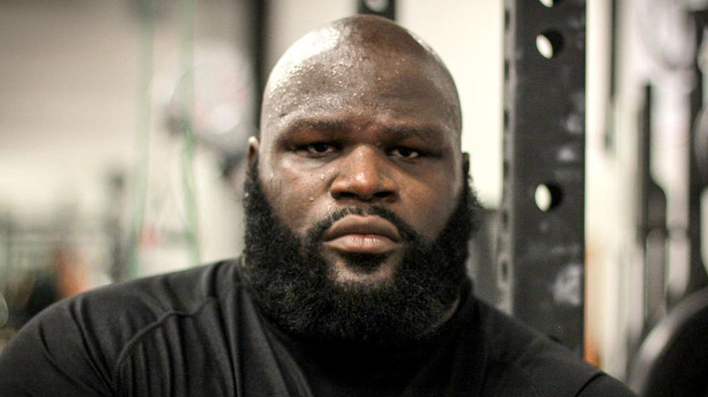 Mark Henry in the gym