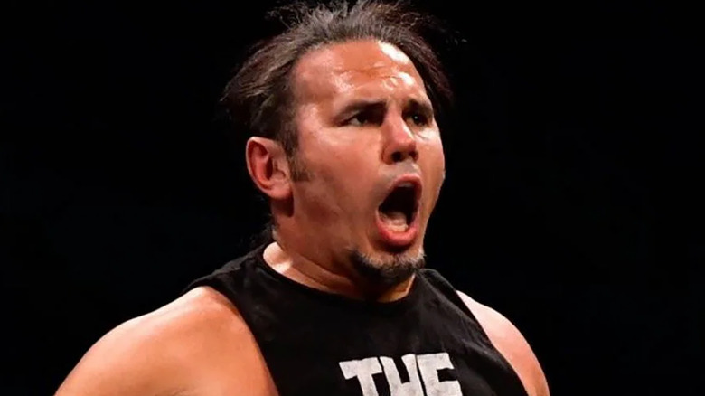 Matt Hardy looking shocked