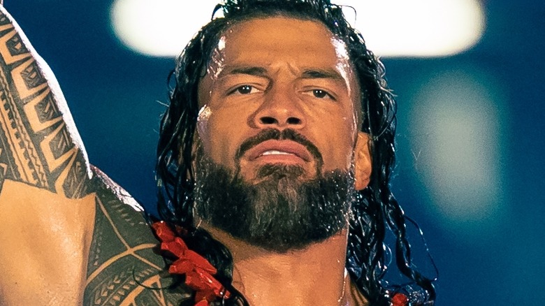 Roman Reigns looking forward