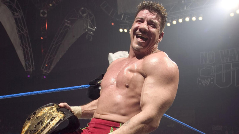 Eddie Guerrero smiling