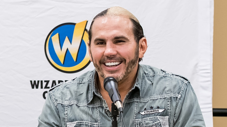 Matt Hardy smiling