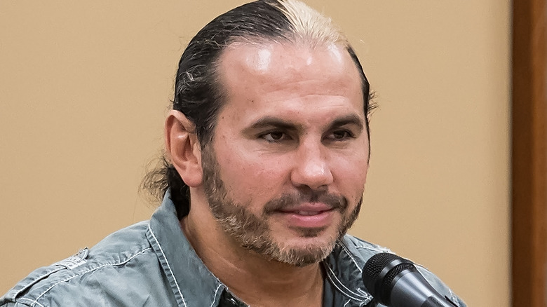 Matt Hardy grins a grin