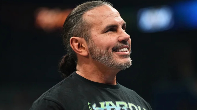 Matt Hardy smiling