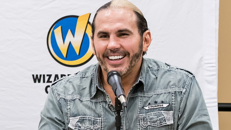 Matt Hardy smiling