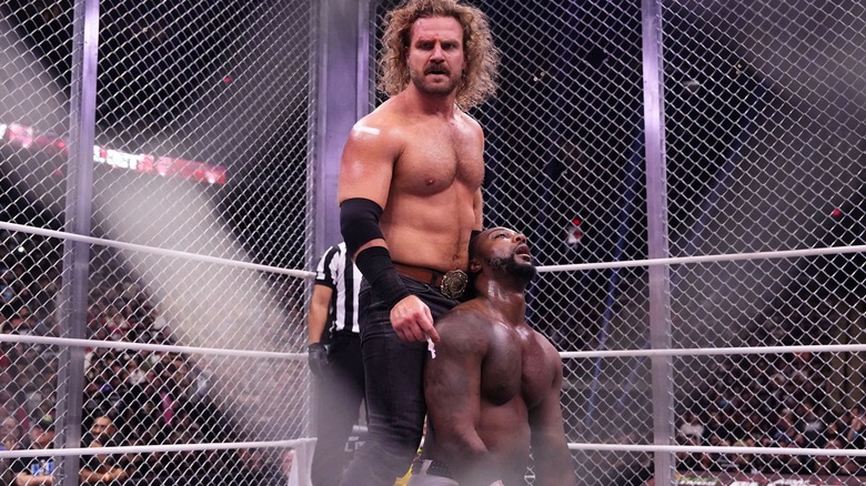 "Hangman" Adam Page and Swerve Strickland