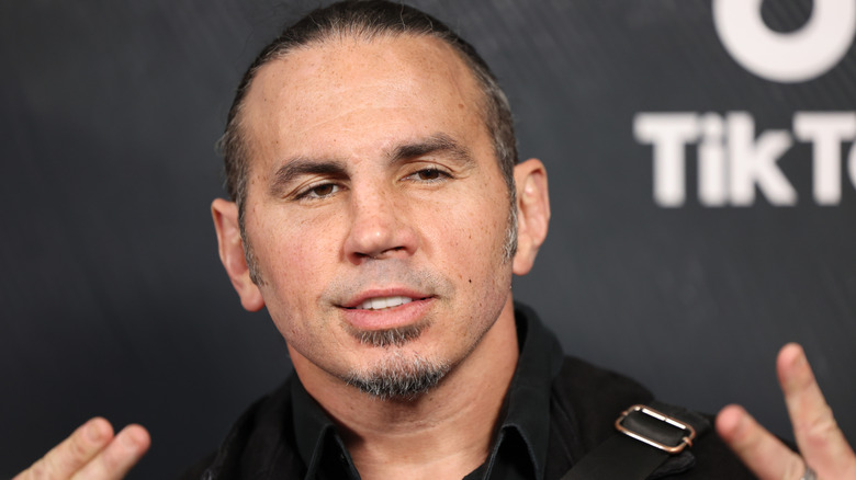 Matt Hardy attending the world premier of 