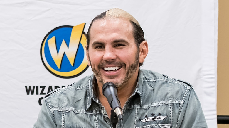 Matt Hardy grinning a grin