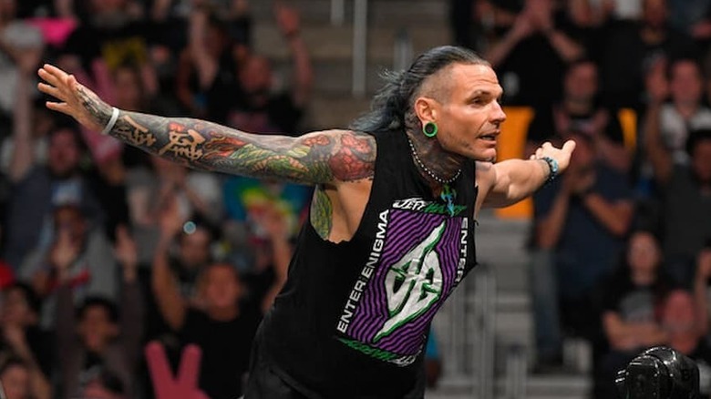 Jeff Hardy posing