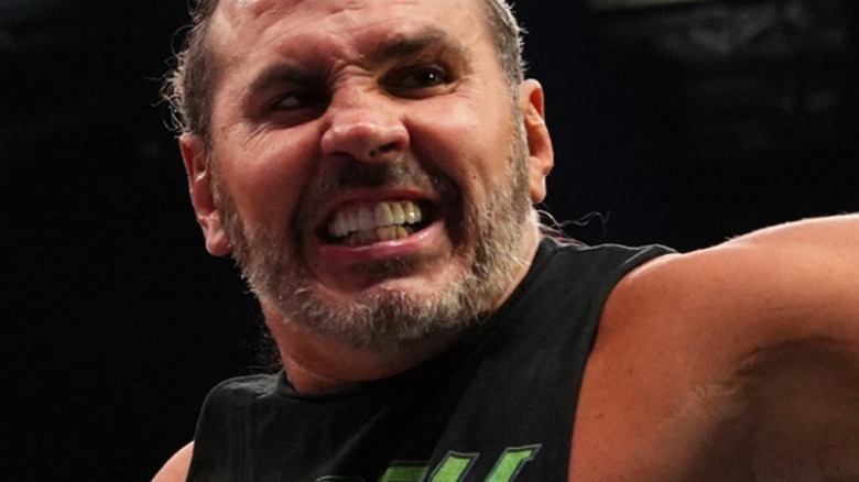 Matt Hardy growling