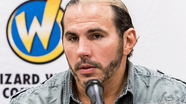 Matt Hardy speaking