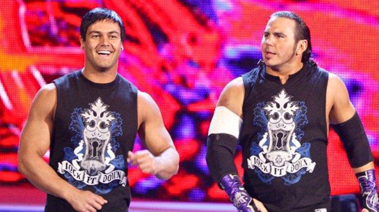 Justin Gabriel and Matt Hardy