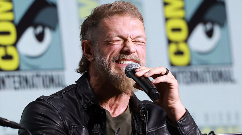 Adam Copeland speaks onstage during the "Percy Jackson & the Olympians" 2024 Comic-Con panel