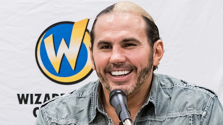 Matt Hardy smiling