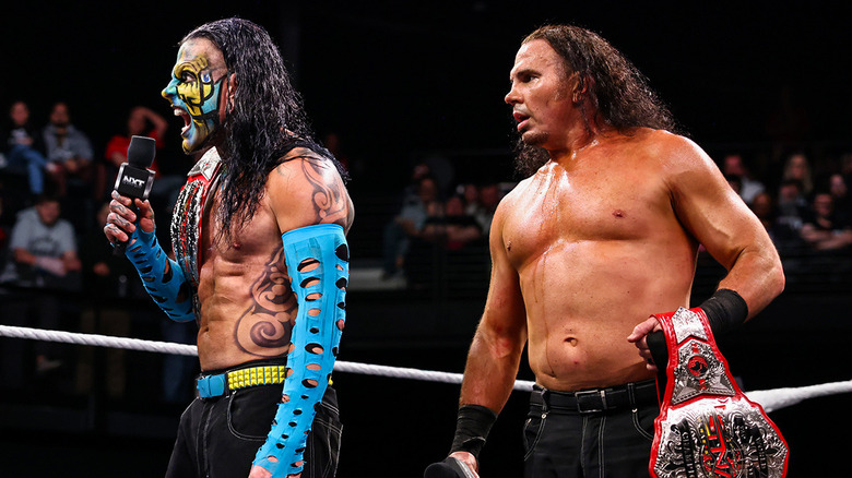 Matt and Jeff Hardy on WWE NXT