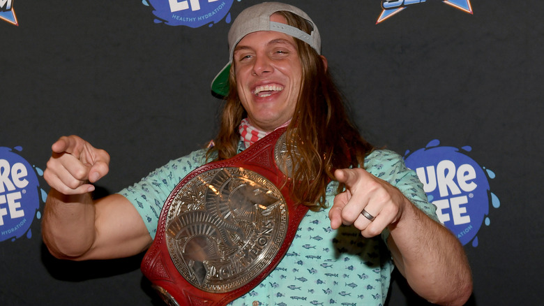 Matt Riddle during his WWE run