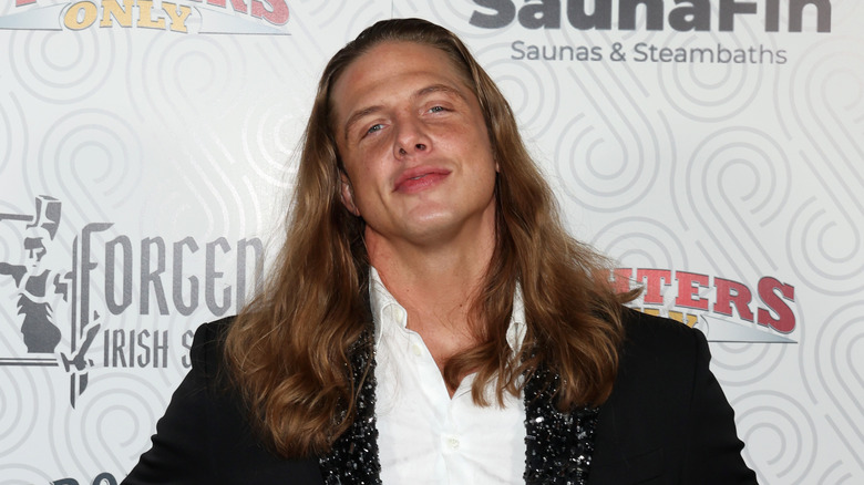 Matt Riddle at an event