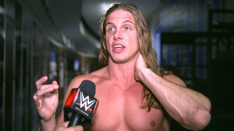 Matt Riddle talking