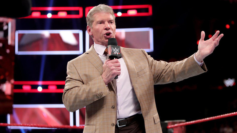 Vince McMahon talking