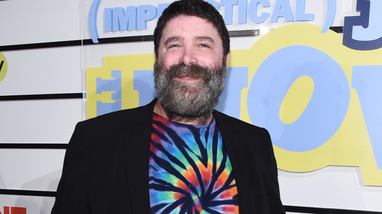 Mick Foley smiling