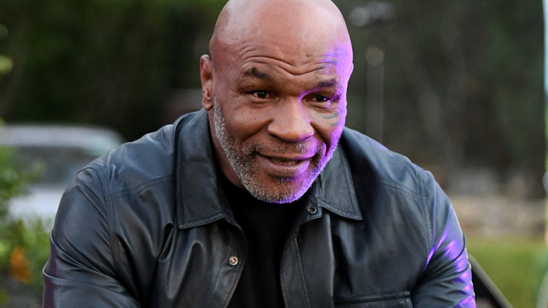 Mike Tyson speaking