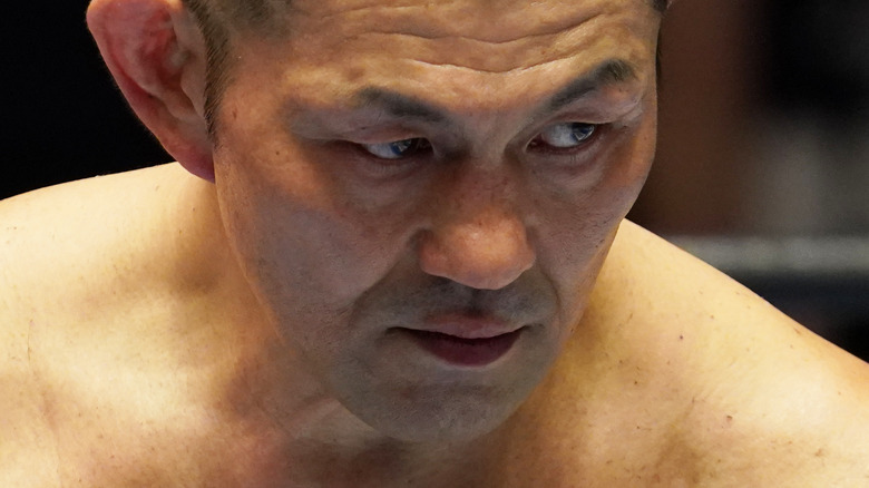 Minoru Suzuki looking mad